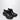 Balenciaga Balenciaga Shiny black polyester basketball sneakers