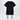 Balenciaga Balenciaga Black jersey stretch lingerie T-shirt