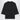 Moncler X Edward Enninful Moncler X Edward Enninful Black top with asymmetric hem