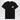 Moncler Black crewneck T-shirt with multipatches