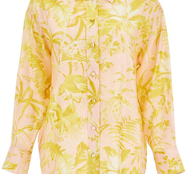 Zimmermann silk floral print shirt