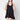 ANINE BING ANINE BING Black Lilith dress in silk blend