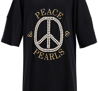 Moschino "peace & pearls t-shirt