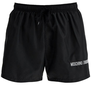 Moschino embroidered sea boxer shorts