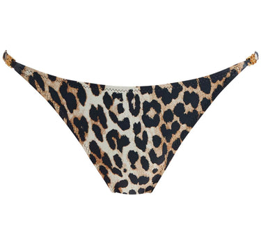 Ganni leopard print bikini briefs