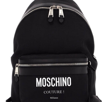 Moschino nylon backpack for everyday