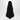Max Mara Max Mara Black turtleneck bodysuit in viscose crêpe