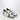 Autry AUTRY White/black/blue Medalist Low Super Vintage sneakers