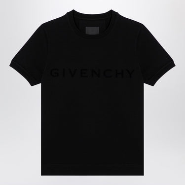 Givenchy Black cotton T-shirt with logo