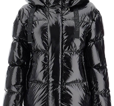 Woolrich shiny nylon down jacket