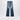 Chloé Three-coloured patchwork denim jeans
