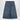 Chloé Knee-length skirt in washed blue denim
