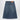 Chloé Knee-length skirt in washed blue denim