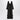 Chloé Chloé Maxi black dress with lightweight silk ruffles