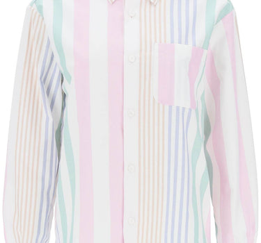 A.P.C. sela striped oxford shirt