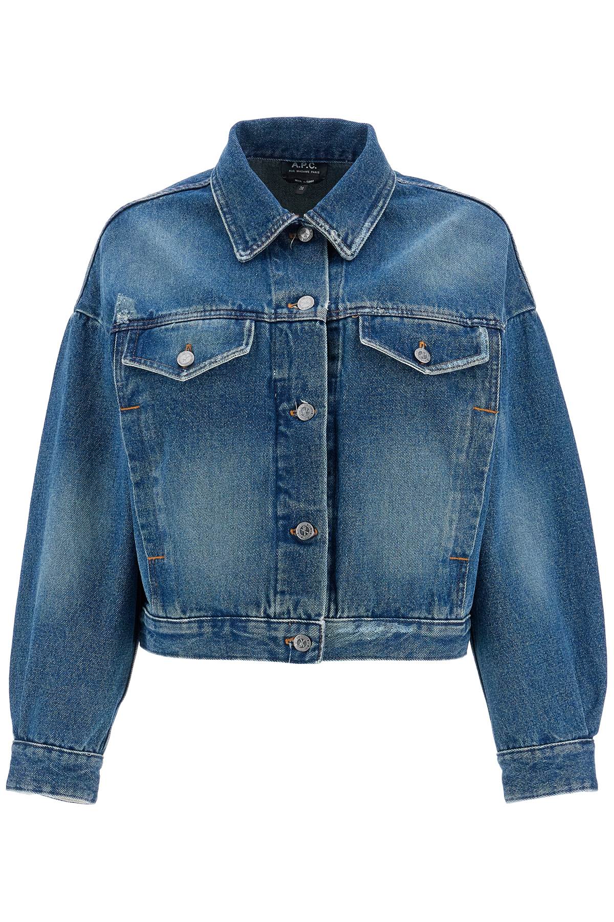 Veste en jean APC « boxy » en c