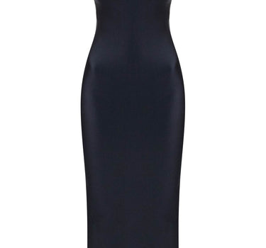 Coperni shiny jersey midi dress in