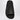 The Row The Row Black Ama rubber slide sandal