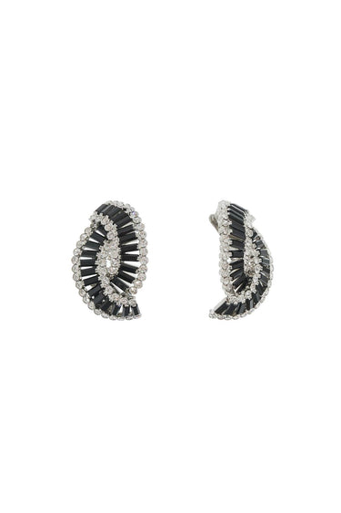 Alessandra Rich braided earrings