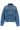 Alessandra Rich denim bomber jacket with rhin