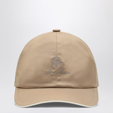 Loro Piana Beige baseball cap with logo