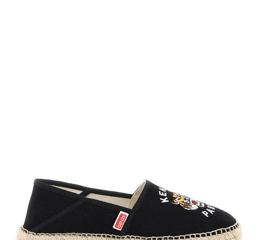 Kenzo canvas espadrilles with logo embroidery