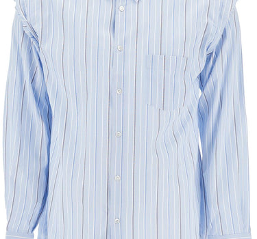 Comme Des Garcons Shirt striped shirt with pocket