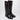 Durazzi Milano Black/burgundy two-tone boots