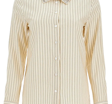 Golden Goose long-sleeved shirt with crystals