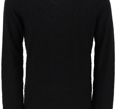 Dolce & Gabbana dg jacquard silk sweater