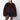 HALFBOY HALFBOY Short chocolate brown fur coat