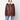 HALFBOY Brown leather jacket with shearling collar