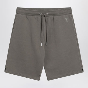 Ami Paris Smoke grey Ami De Coeur shorts