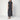 Jil Sander Jil Sander Gray dress in wool with crossover detail