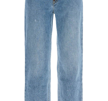 Moschino slim fit jeans with adjustable waistband