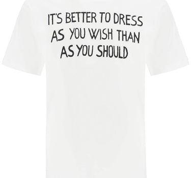 Moschino t-shirt with lettering print