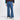 adidas Originals adidas Originals Firebird mid blue jeans