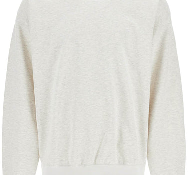 Y-3 light grey soft cotton and polyester sweatshirt