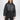 adidas Originals adidas Originals Black faux leather zip-up bomber jacket