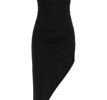 Norma Kamali asymmetric tara dress