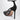 Aquazzura Love Affair 85 pumps in black suede and mesh