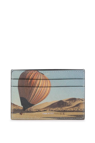 Porte-cartes ballon à rayures signature Paul Smith