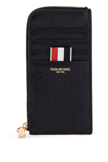 Porte-cartes en cuir grainé Thom Browne