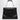 Moschino Large Handbag in Black Leather