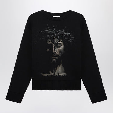 1989 STUDIO Knit Roundneck Jesus black