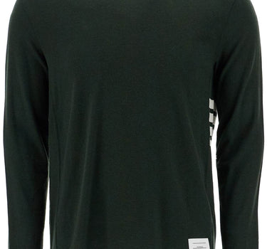 Thom Browne long-sleeved wool jersey t-shirt for men