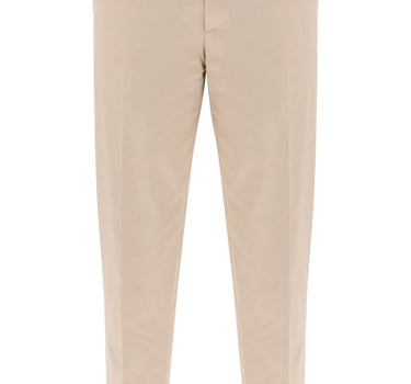 Maison Kitsune Pantaloni chino in gabardina di cotone