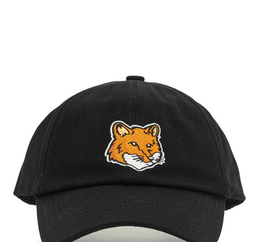 Maison Kitsune fox head baseball cap