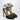 Aquazzura Aquazzura High dark green velvet sandal