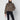 The North Face The North Face Brown cropped fleece with zip